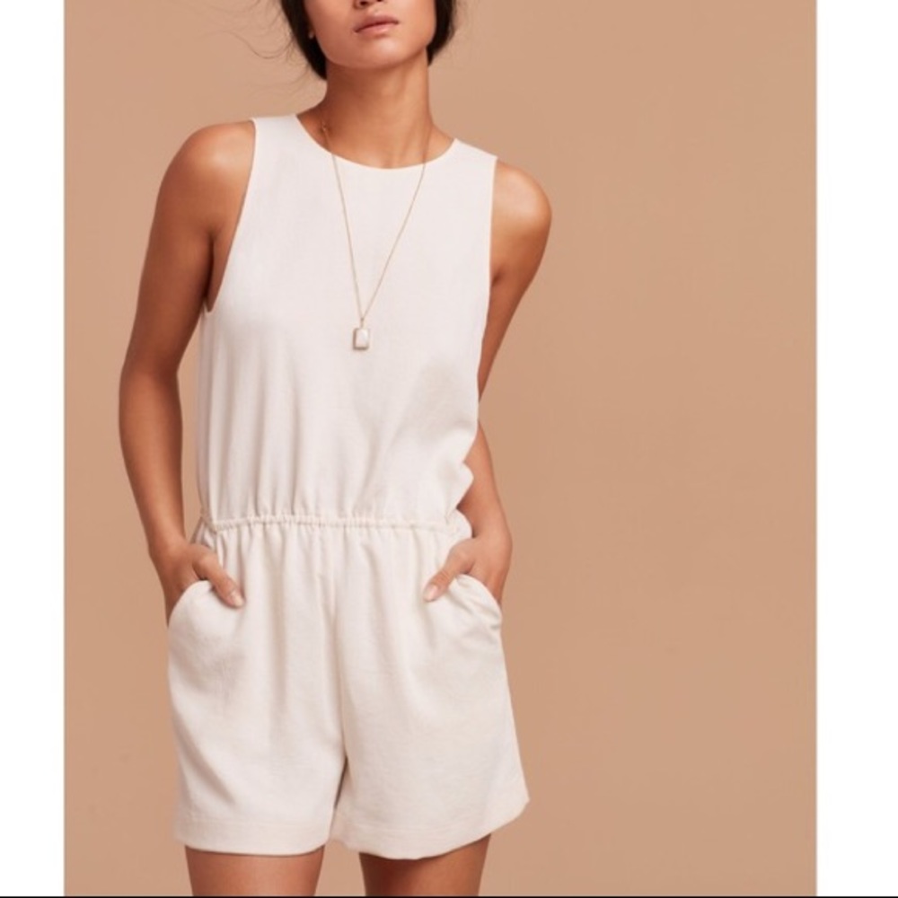 Aritzia Wilfred Rive Romper